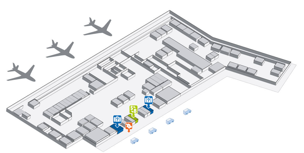 План аэропорта Пхукета (Domestic Treminal)